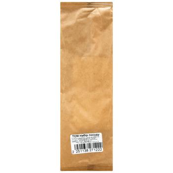 TCM Wooden Spoon and Napkin Dinnerware Set 1pc