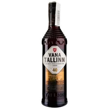 Vana Tallinn Original Liquor 40% 0.5l