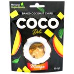 Чипсы кокосовые Coco Deli Mango 30г