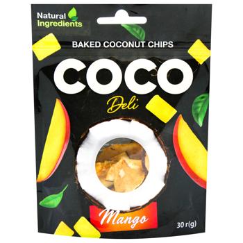 Coco Deli Mango Coconut Chips 30g - buy, prices for Epicentr FOOD - photo 1