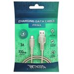 USB Ridea Prima Micro RC-M111 3A White Cable