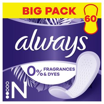 Прокладки щоденні Always Daily Fresh Normal 60шт