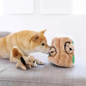 Outward Hound Hide-A-Squirrel Plush Interactive Dog Toy 20cm - buy, prices for - photo 4