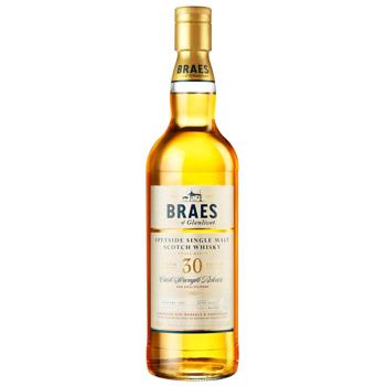 Віскі Braes of Glenlivet 30 років 0,7л