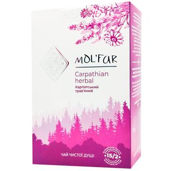 Mol'Fur Carpathian Herbal Tea 15*2g - buy, prices for Supermarket "Kharkiv" - photo 1