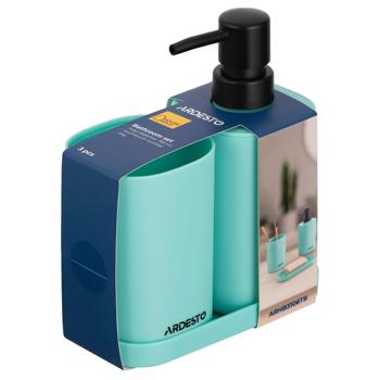Ardesto Vigor Blue Bathroom Set 380ml - buy, prices for Za Raz - photo 4