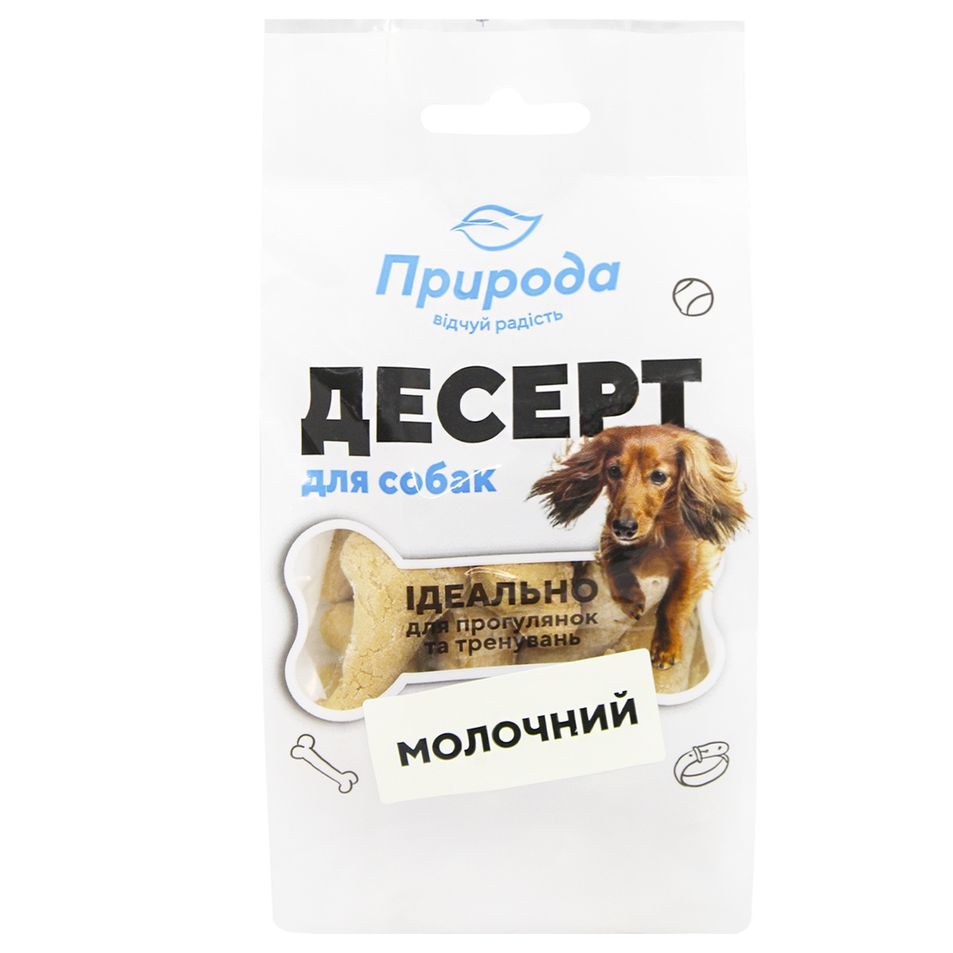 

Лакомство Природа Десерт Молочный для собак 100г