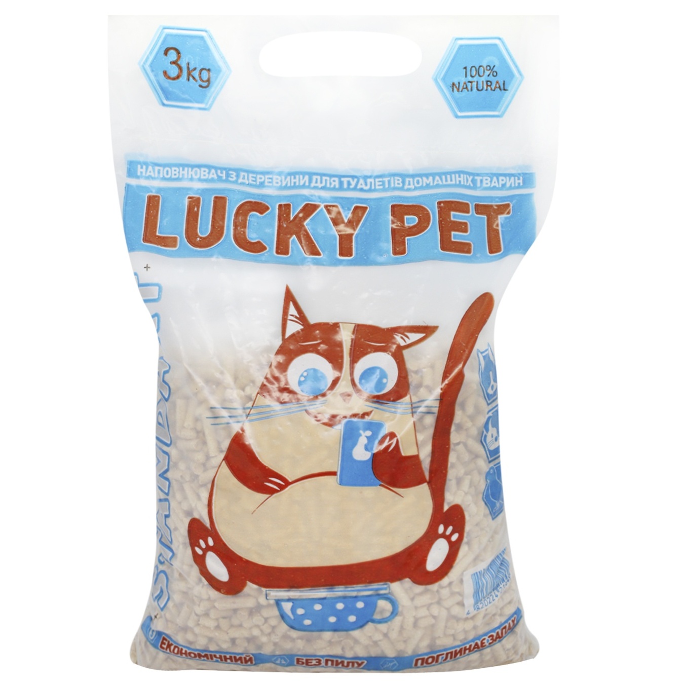 

Наполнитель Lucky Pet из древесины 3кг