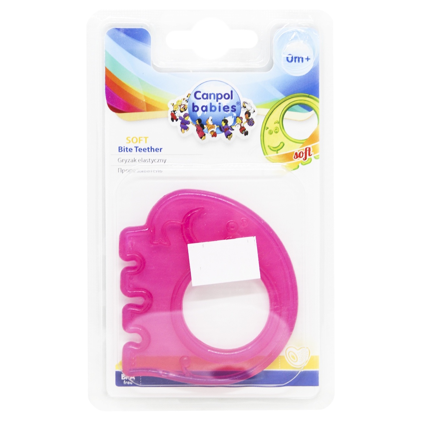 

Прорезыватель для зубов Canpol Babies мягкий в ассортименте