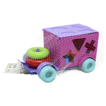 Tigres Tygrenia Educational Car Toy 21elements - buy, prices for EKO Market - photo 1