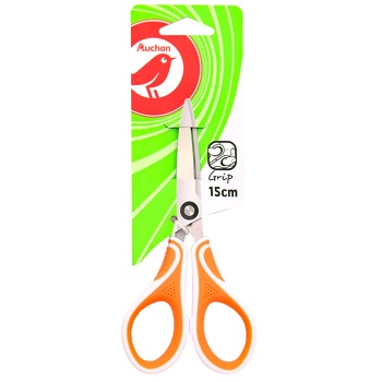 Auchan Scissors 15cm in assortment - buy, prices for Auchan - photo 3