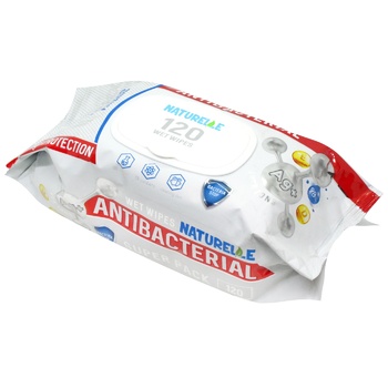 Naturelle D-panthenol Silver Ion and Vitamin E Wet Wipes 120pcs - buy, prices for Chudo Market - photo 2
