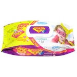 Серветки Super Baby SuperPack вологі ромашка та алое 120шт