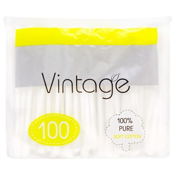 Vintage New Cotton Sticks 100pcs