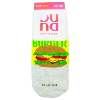 Duna Women's Socks s.23-25 white - buy, prices for NOVUS - photo 1