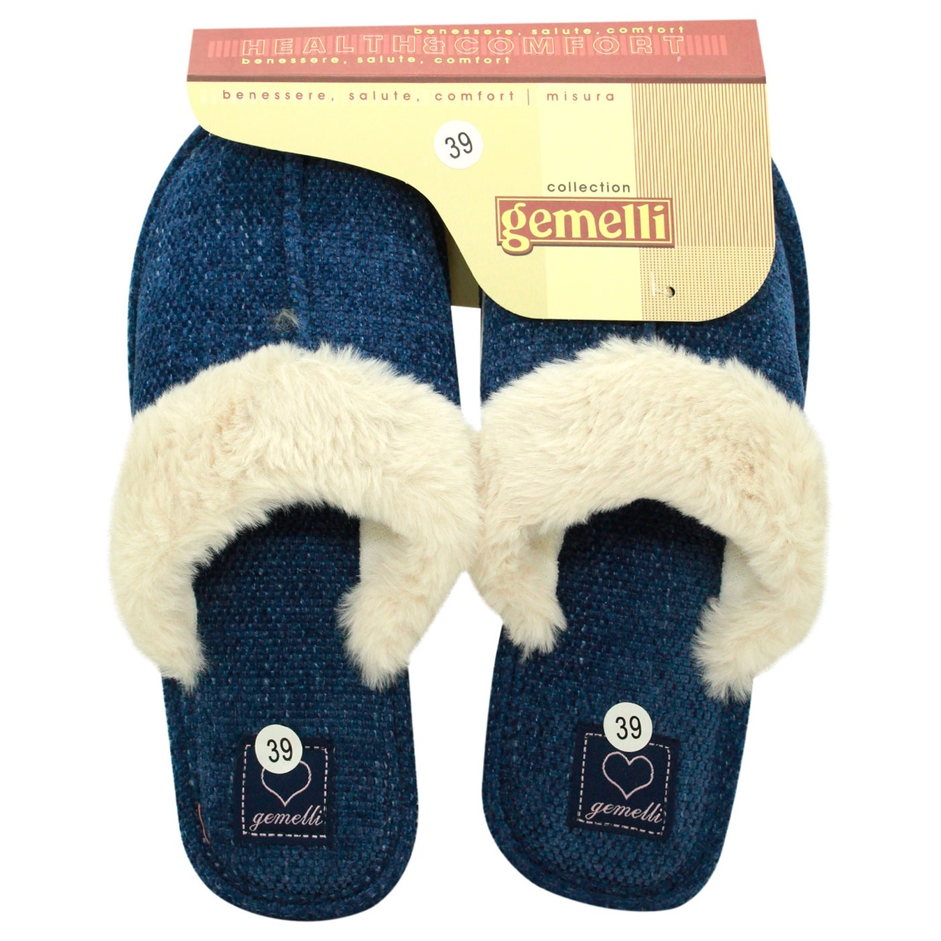 

Тапочки Gemelli Алма женские р.39-40 в ассортименте