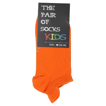 Шкарпетки The Pair of Socks Kids Mini помаранчевий 26-28р - купити, ціни на МегаМаркет - фото 2