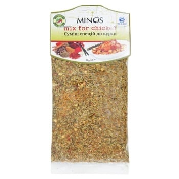 Minos Spices Mix for Chicken 50g - buy, prices for NOVUS - photo 1