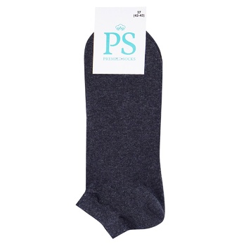 Premier Socks Gray Men's Socks 27s