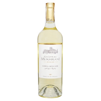 Chateau Mukhrani Goruli Mtsvane White Dry Wine 12% 0.75l - buy, prices for Za Raz - photo 1