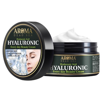 Крем для лица Aroma Dead Sea с гиалуроновой кислотой 100мл - купить, цены на - фото 1