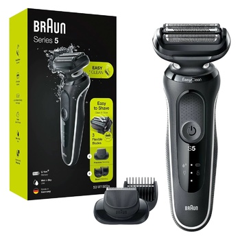 Braun Series 5 50-W1500s Black-White Electric Shaver - buy, prices for COSMOS - photo 2