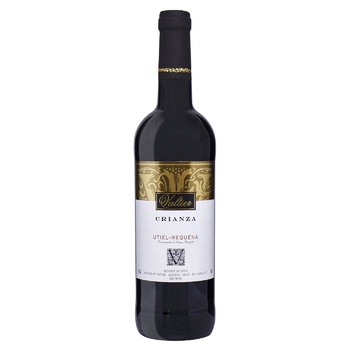 Valtier Crianza Utiel-Requena Red Dry Wine 13% 0.75l - buy, prices for NOVUS - photo 1