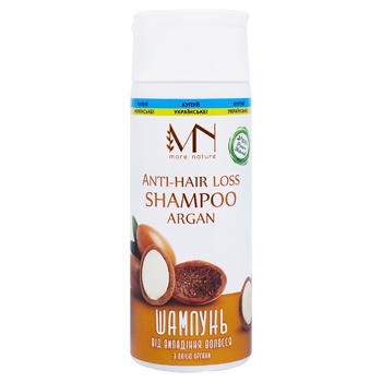 More Nature Argan Anti-Hair Loss Shampoo 200ml - buy, prices for Auchan - photo 1