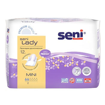 Seni Lady Mini Urological Pads 12pcs