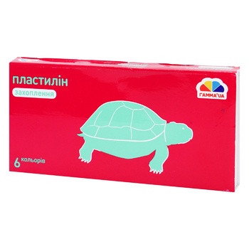 Gamma Capture Plasticine 6 colors 120g - buy, prices for Auchan - photo 6