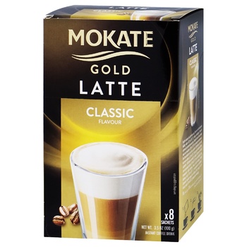 Mokate Gold Latte Coffee Drink 12.5g*8pcs - buy, prices for Tavria V - photo 2