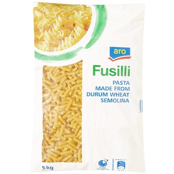 Aro fusilli pasta 5000g