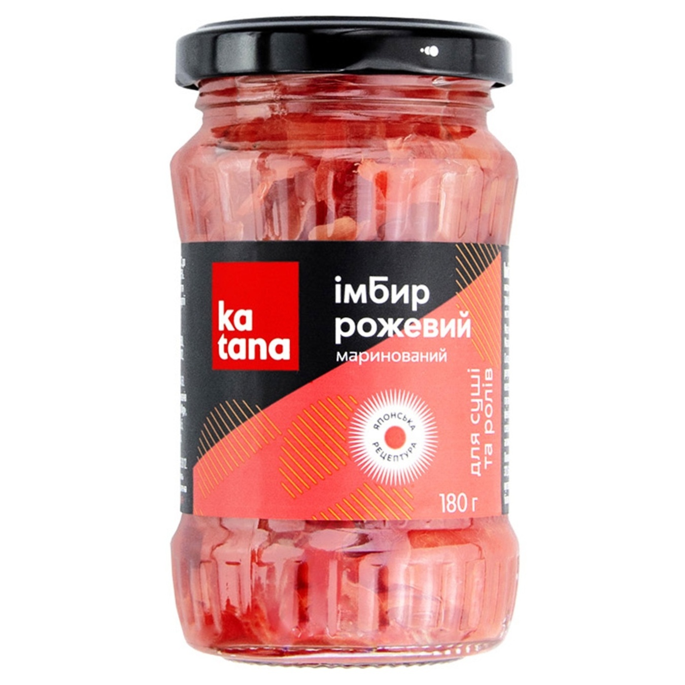 

Имбирь Katana розовый маринованный 180г