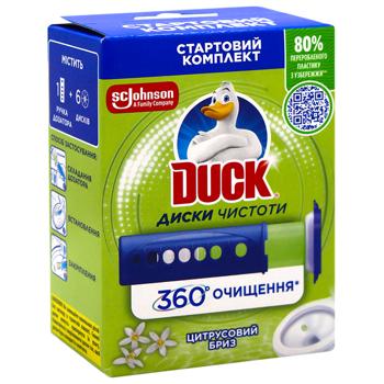 Duck Citrus Breeze Toilet Cleanliness Discs 36ml - buy, prices for MegaMarket - photo 2