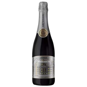 Artemivske Mykolaiv White Semisweet Sparkling Wine 10-13.5% 0.75l - buy, prices for COSMOS - photo 1