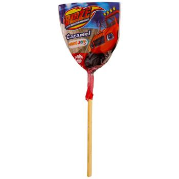 Make Joy Glitter and Monster Trucks Caramel Lollipop 20g - buy, prices for Epicentr FOOD - photo 1