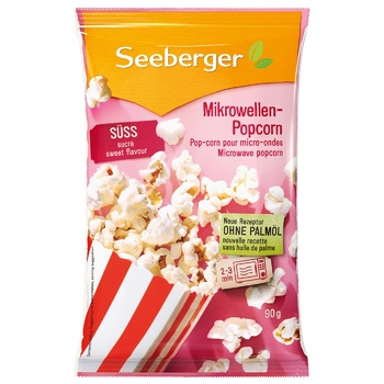 Seeberger Sweet Popcorn 90g - buy, prices for NOVUS - photo 1