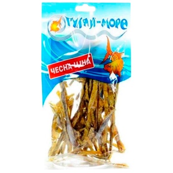 Hulyay More Blue Whiting Straws Salted-dried 100g - buy, prices for Auchan - photo 1