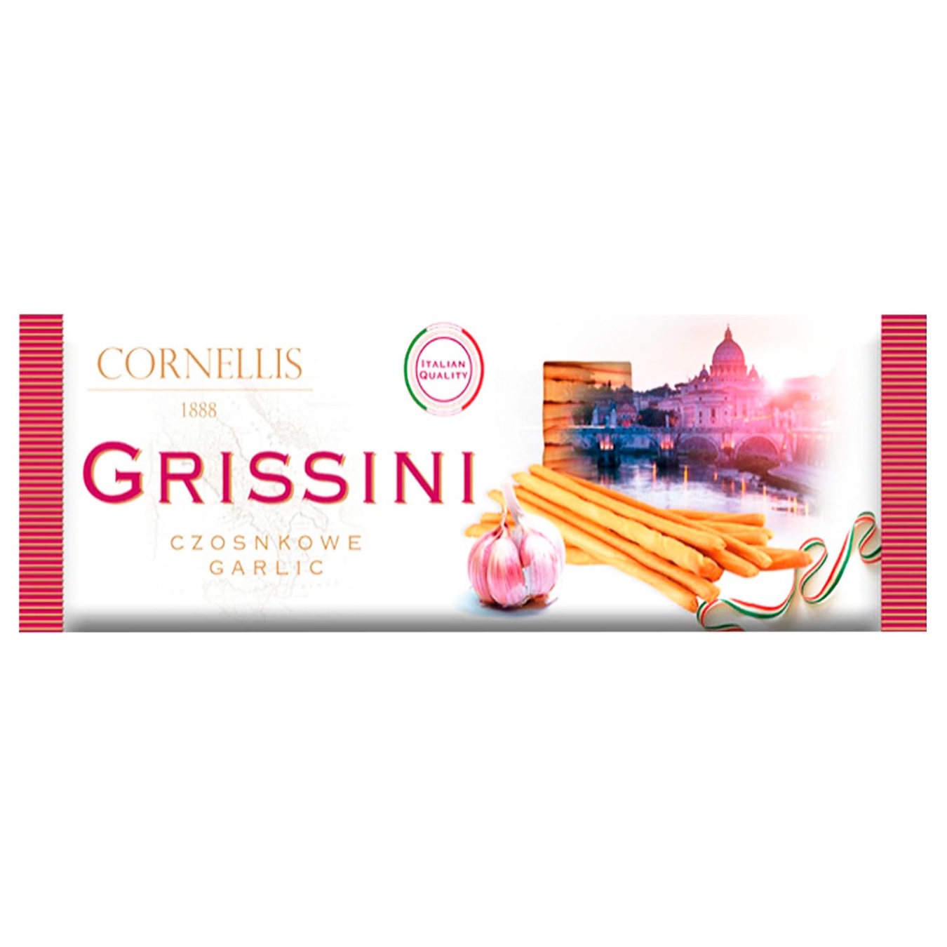 

Палочки Cornellis Grissini хлебные с чесноком 125г