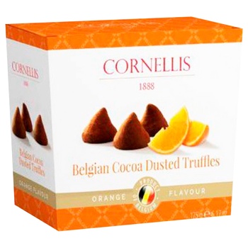 Cornellis 1888 Truffle Candies with Orange 175g - buy, prices for Auchan - photo 1