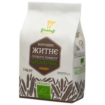 Ecorod Organic Rye Flour 1kg - buy, prices for METRO - photo 1