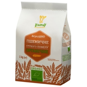 Ecorod Organic Whole Wheat Flour 1kg - buy, prices for Tavria V - photo 1