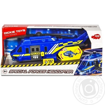 Игрушка Dickie Toys Вертолет Силы особого назначения 26см - купить, цены на METRO - фото 1