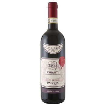 Вино Pasqua Chianti червоне сухе 12,5% 0,75л - купити, ціни на КОСМОС - фото 1