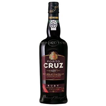 Porto Cruz Ruby Red Sweet Wine 19% 0.75l - buy, prices for ULTRAMARKET - photo 1