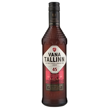 Vana Tallinn liqueur 45% 0.5l - buy, prices for Tavria V - photo 1