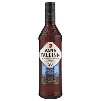 Vana Tallinn Loqueur 50% 0.5l - buy, prices for Za Raz - photo 1