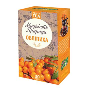 Чай фруктовый Мудрость Природы Облепиха 2г*20шт - купить, цены на Auchan - фото 1