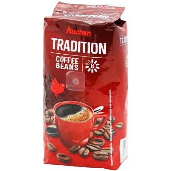 Кофе в зернах Auchan Традиционный 250г