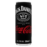 Jack Daniel's&Coca-Cola Tennessee Whiskey Low-Alcohol Drink 5% 0.33l